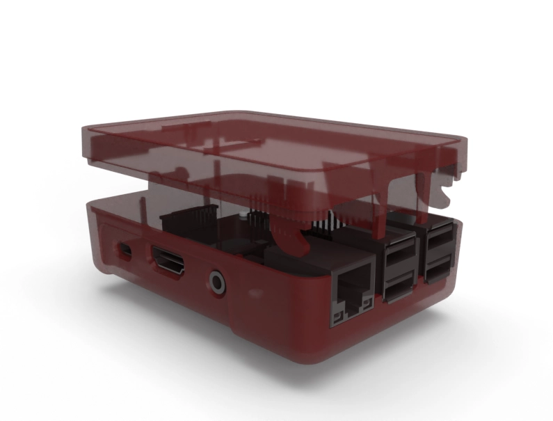 P2P-382612 Raspberry Enclosure Pi3 open
