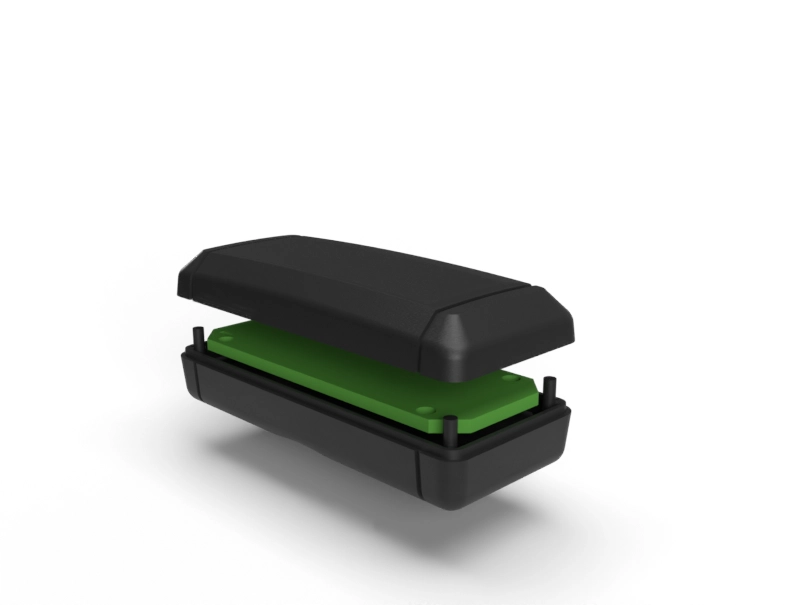 P3A-210906S black abs plastic enclosure open
